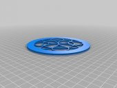 3D Renkli Çiçek Mandala Plastik Aparat - 2