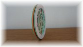 3D Renkli Çiçek Mandala Plastik Aparat - 10