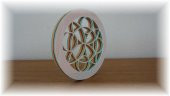 3D Renkli Çiçek Mandala Plastik Aparat - 11