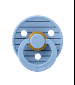 Bibs Studio Colour Pin Kauçuk Emzik 0-6 Ay Sky Blue - 1