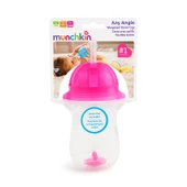 Munchkin Tıklama Kilitli Uçlu Alıştırma Bardağı 12 Ay+ 296 Ml Pembe - 6