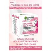 Garnier Hyaluronik Gül Jel-krem - Parlak Ve Yatışmış Bir Cilt Için Günlük Bakım Kremi - 4