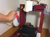 Afinia / Up İçin Ön Erişim Makara Tutucu! Plus Plastik Aparat - 1