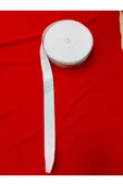ÇORUM TERZİ LEVAZIMAT  Lastik beyaz 3cm 25 mt uzunluğunda - 1