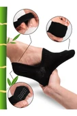 Mersella  Bambu Yumuşak Erkek Babet Çorap Bambu Slikon Çorap Ayaktan Çıkmaz Çorap thumbnail 3