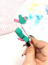 Kız Çocuk Bebek Rulo Somon 2li Klips Toka - 6