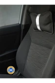 Ftmoto  Ford Courier Oto Koltuk Boyun Yastığı Beyaz Şerit 2 Adet - 1