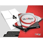Herboy HB-1204 Beyaz Lazer Etiket A4, 105mm x 148,5mm - 1