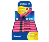 Pelikan 490 Fosforlu Kalem 10'lu Kutu - Pembe - 1