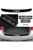 Ftmoto  Mazda Mx İçin Uyumlu Aksesuar Oto Bağaj Ve Kapı Eşiği Sticker Set Karbon - 1