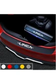 Ftmoto  Fiat Linea Için Karbon Bagaj Ve Kapı Eşiği Sticker Seti - 1