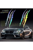Ftmoto  Monster Pençe Far yeni süper hologram Oto Sticker - 1