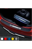Ftmoto  Kia Sorento İçin Uyumlu Aksesuar Oto Bagaj Ve Kapı Eşiği Sticker Seti Karbon - 1