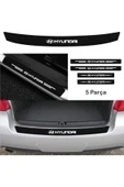 Ftmoto  Findit Hyundai Ix35 Uyumlu Bağaj Ve Kapı Eşiği Karbon Sticker (set) - 1