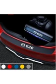 Ftmoto  Mazda 626 İçin Uyumlu Aksesuar Oto Bagaj Ve Kapı Eşiği Sticker Seti Karbon - 1