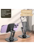 Katlanabilir Stant Business Model ABS + Silikon Materyal Tablet Akıllı Telefon Standı S118 thumbnail 2