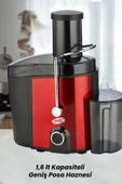 Vita Paslanmaz Çelik  2 Farklı Hız Ayarlı Katı Meyve Sıkacağı Kırmızı GJE7204R thumbnail 4