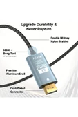 DP to DP Kablo, 8K 60Hz 200cm Yüksek Hızlı, Displayport Kablo 2 Metre ZR856 - 4