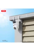 CR06 Dual Lens 360° Dönüşümlü Kablosuz Güvenlik Kamerası,2.4G Wi-Fi,Yüksek Çözünürlük,Gece Görüşlü - 2