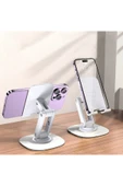 Katlanabilir Stant Business Model ABS + Silikon Materyal Tablet Akıllı Telefon Standı S118 thumbnail 1