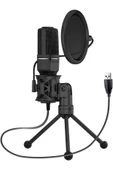 Stüdyo Mikrofon 50hz-16khz Kayıt Condenser Masaüstü Yayın Pc Oyun Mikrofonu Sf-777 - 5