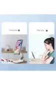 Katlanabilir Stant Business Model ABS + Silikon Materyal Tablet Akıllı Telefon Standı Q7-L thumbnail 5