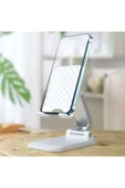 Katlanabilir Stant Business Model ABS + Silikon Materyal Tablet Akıllı Telefon Standı Q7-L thumbnail 1