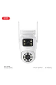 CR06 Dual Lens 360° Dönüşümlü Kablosuz Güvenlik Kamerası,2.4G Wi-Fi,Yüksek Çözünürlük,Gece Görüşlü - 5