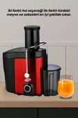 Vita Paslanmaz Çelik  2 Farklı Hız Ayarlı Katı Meyve Sıkacağı Kırmızı GJE7204R thumbnail 5