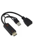 HDMI to DP ve USB to DP Kablo hdmi to displayport Çift Yönlü Kablo ZR841 - 1
