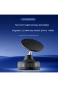 Kablosuz Araç İçi Cep Telefonu Tutucu Araç içi Montaj Güçlü Vakumlu Manyetik Telefon Tutucu CCT29 thumbnail 5