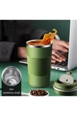 Profesyonel 304 Paslanmaz Çelik Sıcak ve Soğuk Çay Kahve Termosu Paslanmaz Çelik 350ml MTR350-X - 5