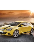 Ftmoto  Opel Astra Yan Kapı ve Ön Kaput Sticker Etiket Modeli - 2