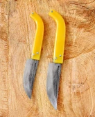 Tapan Av & Çoban Bıçağı 26-23 cm Set Kara Çelik 2 Parça - 1