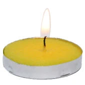 Tea Lights Sarı Mum 5 li 1 Paket - 1