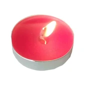 Tea Lights Kırmızı Mum 5 li 1 Paket - 1