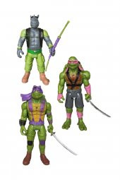 Ninja Kaplumbağa Seti 3lü Donatello Splinter Raphael Işıklı Silahlı Set - 1