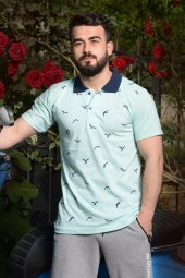 Erkek Turkuaz Martı Model Polo Yaka 21EPLYMART - 1