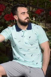 Erkek Turkuaz Martı Model Polo Yaka 21EPLYMART - 4