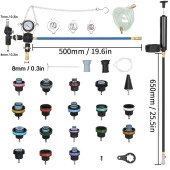 Nt Tools Radayatör ve Soğutma Sistemi Basınç Test Cihazı NTH1040 (28 PARÇA) thumbnail 5
