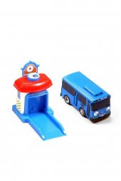 4 Lü Set Tayo Otobüs Ve Garaj Seti Tayo Oyuncakları Tayo Otobüs Garajı - 2