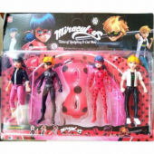 Mucize Uğur Böceği Kara Kedi Miraculous Lady Bug Cat Noir Oyuncak - 1