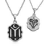 ​Gümüş Kayı Boyu Armalı Kolye thumbnail 2