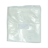 Ekonomik Küçük Boy Atlet Hışır Poşet 38X22 Cm İnce Beyaz 250 Adet 1 Paket - 1