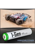 I-Gen B164 4 Adet AAA 900 mAh Şarj Edilebilir İnce Kalem Pil 1.2V Ni-MH Şarjlı Pil - 5