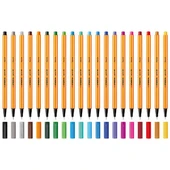 Stabilo Gece Mavisi Keçe Uçlu İnce Kalem 88 Point 0.4 MM 88/22 - 4