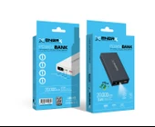 eNeRX Powerbank 20000 mAh 2.1 Amper Dijital Göstergeli ENR-P20188DC Siyah - 3