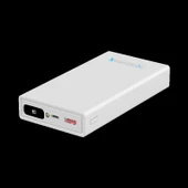 eNeRX Powerbank 20000 mAh 2.1 Amper Dijital Göstergeli ENR-P20188DC Beyaz - 1