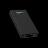 eNeRX Powerbank 20000 mAh 2.1 Amper Led Göstergeli ENR-P2025DC Siyah - 2