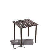 Bag The Joy 40x40x40 cm Ahşap Katlanır Kamp ve Piknik Masası - Antrasit - 2